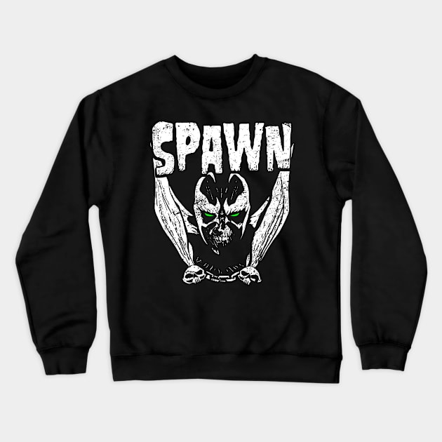 Heavy Metal Hell Crewneck Sweatshirt by illproxy